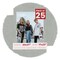 Light Grey Suede Mat Board for 20x27 Frames - Fits 17x23 Photos